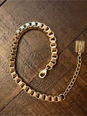 Miranda Frye Gold Box-Link Bracelet